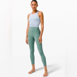 NWT! Lululemon RARE Align HR Pant 25” with pockets TIDT (tidewater teal)